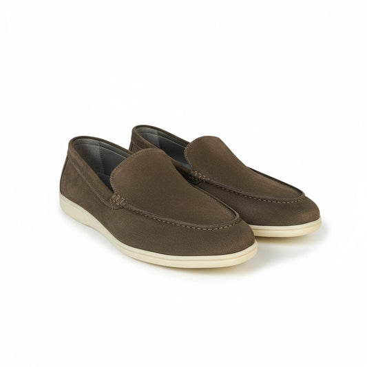 CHAUSSURE EN CUIR VERTE MILITAIRE