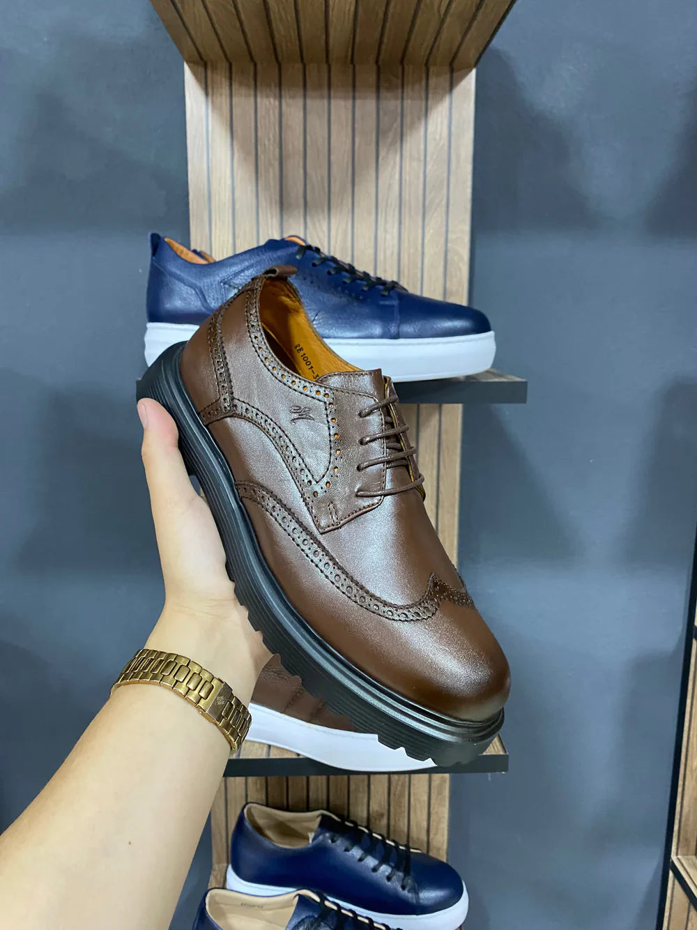 Chaussures Derby  Médical et Cuir - TK