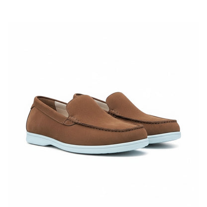 CHAUSSURE EN CUIR TABAC