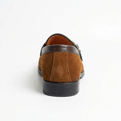Mocassin Homme en Daim Élégant