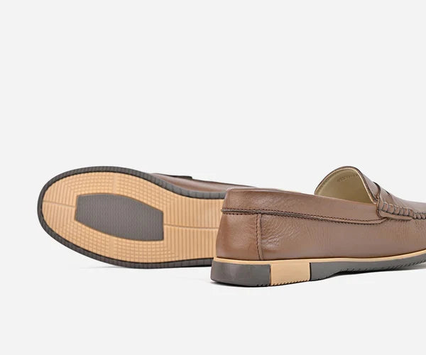 Mocassin homme en cuir - M10